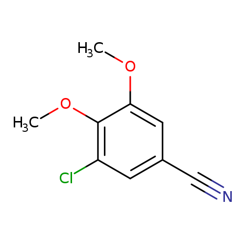 3-Chloro-4,5-dimethoxybenzonitrile