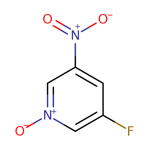 3-fluoro-5-nitropyridin-1-ium-1-olate