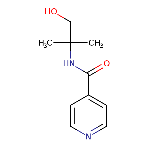 N-(1-hydroxy-2-methylpropan-2-yl)pyridine-4-carboxamide