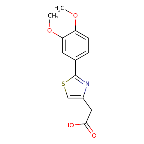 [2-(3,4-Dimethoxyphenyl)-1,3-thiazol-4-yl]acetic acid