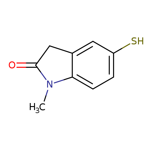 1-methyl-5-sulfanyl-2,3-dihydro-1H-indol-2-one