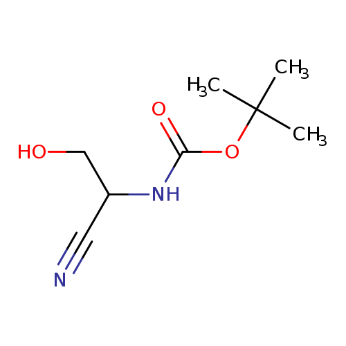 Carbamic acid, (1-cyano-2-hydroxyethyl)-, 1,1-dimethylethyl ester (9CI)