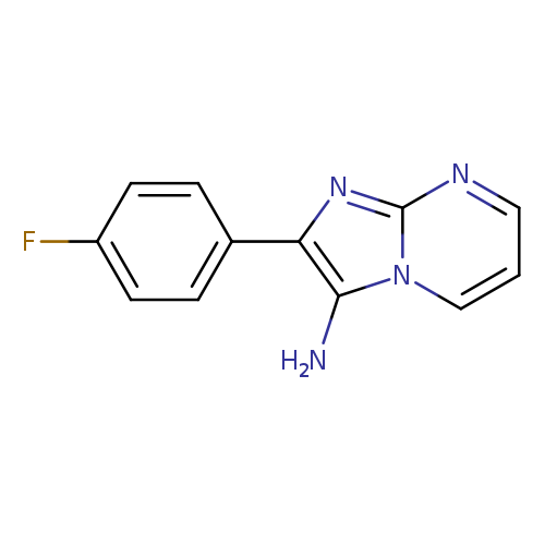 2-(4-FLUOROPHENYL)IMIDAZO[1,2-A]PYRIMIDIN-3-AMINE