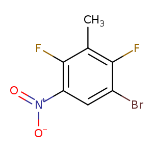1-Bromo-2,4-difluoro-3-methyl-5-nitrobenzene