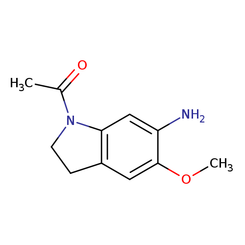 1-(6-Amino-5-methoxyindolin-1-yl)ethanone