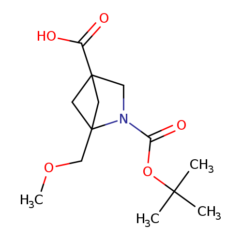 2-[(tert-butoxy)carbonyl]-1-(methoxymethyl)-2-azabicyclo[2.1.1]hexane-4-carboxylic acid