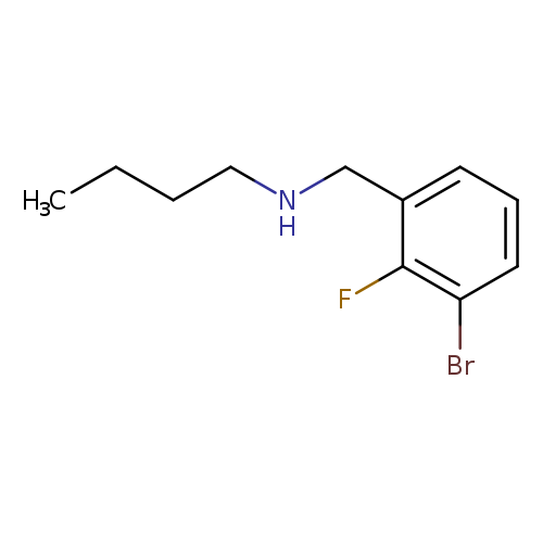 1-Bromo-2-fluoro-3-(butylaminomethyl)benzene