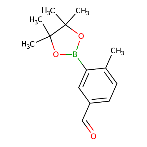4-Methyl-3-(4,4,5,5-tetramethyl-1,3,2-dioxaborolan-2-yl)benzaldehyde