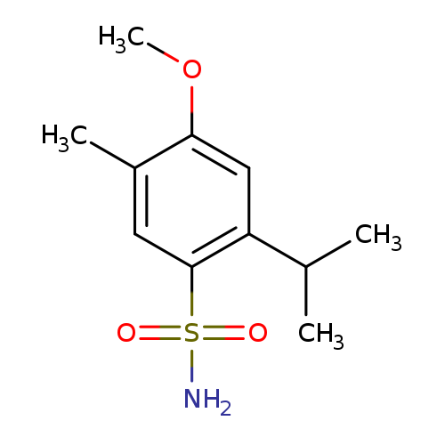 2-isopropyl-4-methoxy-5-methylbenzenesulfonamide
