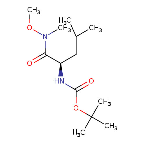 N-Boc-D-leucine N'-methoxy-N'-methylamide