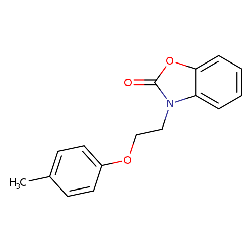 3-(2-(4-methylphenoxy)ethyl)-1,3-benzoxazol-2(3H)-one