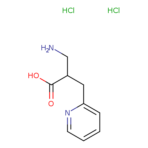 3-Amino-2-(pyridin-2-ylmethyl)propanoic acid dihydrochloride