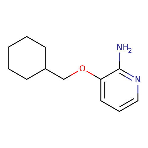3-(cyclohexylmethoxy)pyridin-2-amine