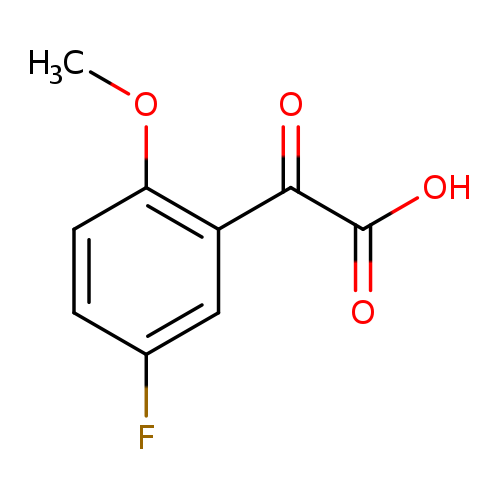 2-(5-fluoro-2-methoxyphenyl)-2-oxoacetic acid