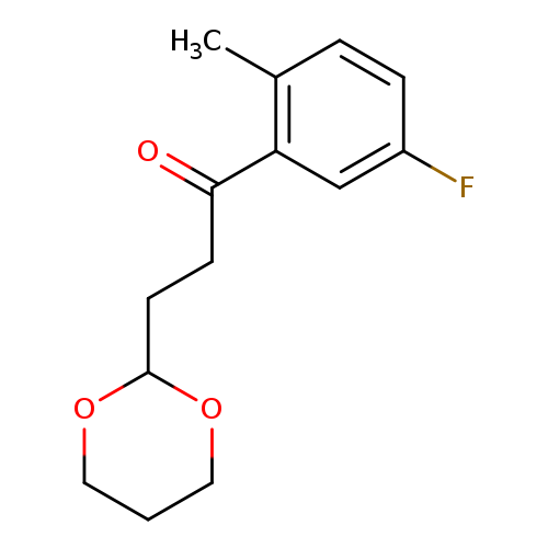 3-(1,3-Dioxan-2-yl)-5'-fluoro-2'-methylpropiophenone