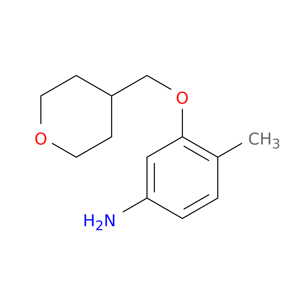 4-methyl-3-[(oxan-4-yl)methoxy]aniline