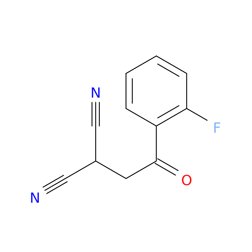 2-(2-(2-Fluorophenyl)-2-oxoethyl)malononitrile