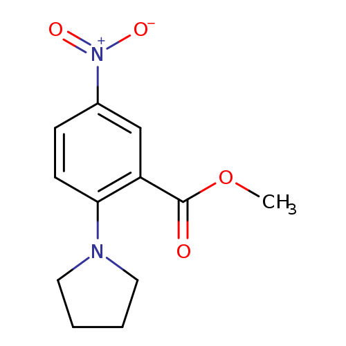 Methyl 5-nitro-2-(pyrrolidin-1-yl)benzoate
