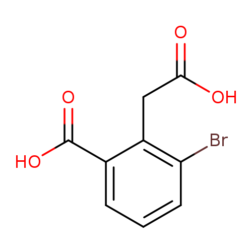 3-Bromo-2-(carboxymethyl)benzoic acid