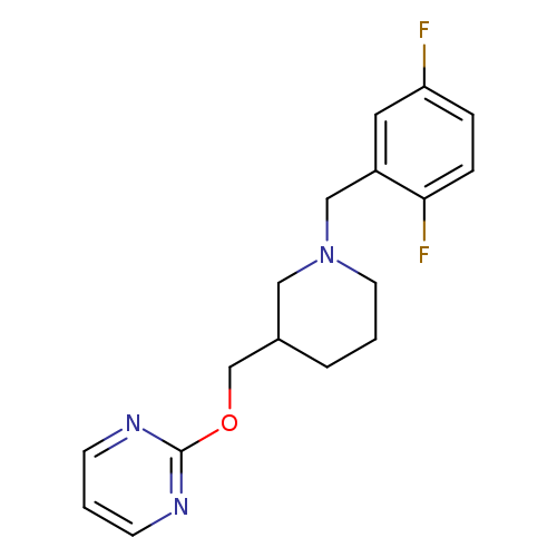 2-({1-[(2,5-difluorophenyl)methyl]piperidin-3-yl}methoxy)pyrimidine