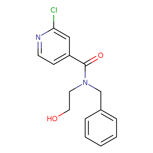 N-Benzyl-2-chloro-N-(2-hydroxyethyl)pyridine-4-carboxamide