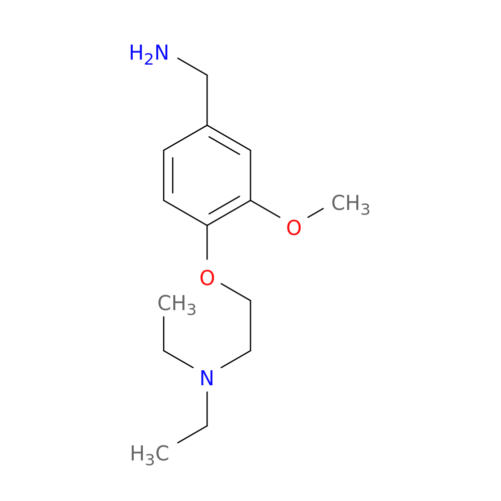 (4-[2-(Diethylamino)ethoxy]-3-methoxyphenyl)methanamine
