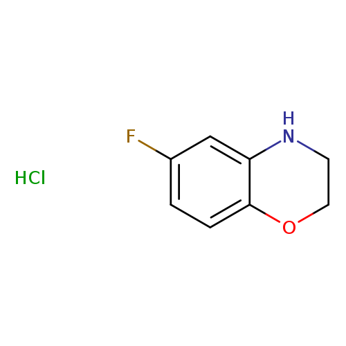 6-Fluoro-3,4-dihydro-2H-benzo[b][1,4]oxazine hydrochloride