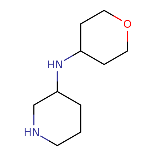 N-(oxan-4-yl)piperidin-3-amine