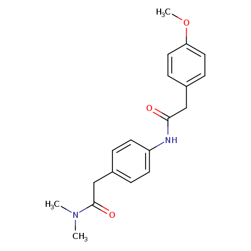 2-{4-[2-(4-methoxyphenyl)acetamido]phenyl}-N,N-dimethylacetamide