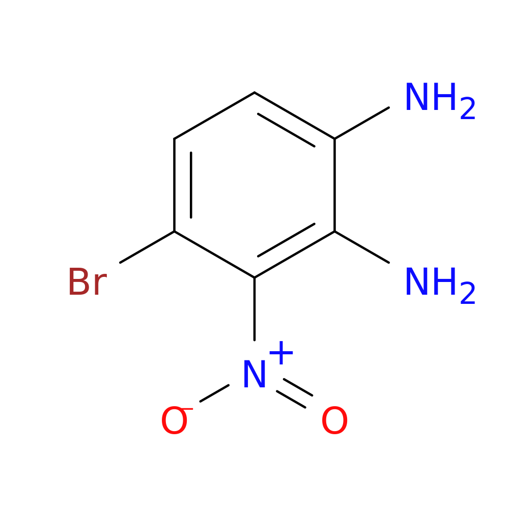 4-Bromo-3-nitrobenzene-1,2-diamine