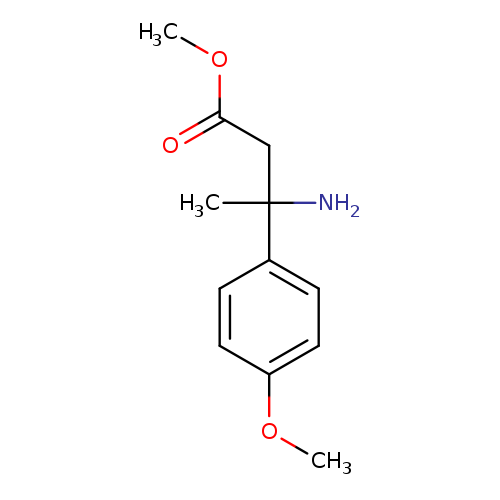 methyl 3-amino-3-(4-methoxyphenyl)butanoate