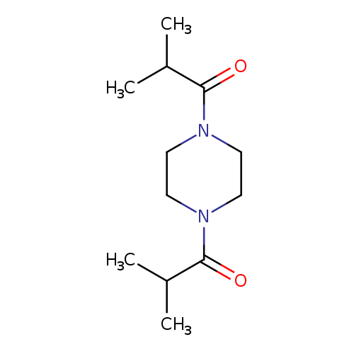 Piperazine, 1,4-bis(2-methyl-1-oxopropyl)- (9CI)