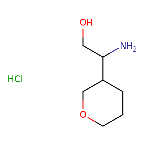 2-amino-2-(oxan-3-yl)ethan-1-ol hydrochloride