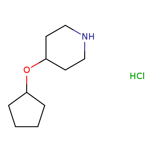 4-(Cyclopentyloxy)piperidine hydrochloride