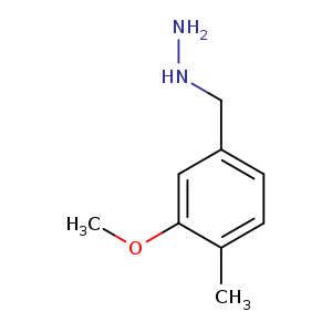 (3-Methoxy-4-methylbenzyl)hydrazine
