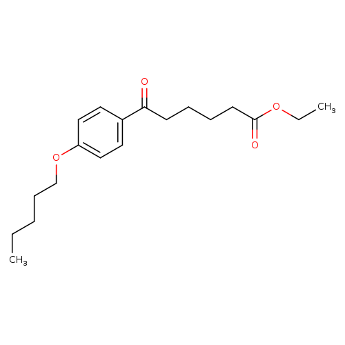Ethyl 6-oxo-6-(4-pentyloxyphenyl)hexanoate