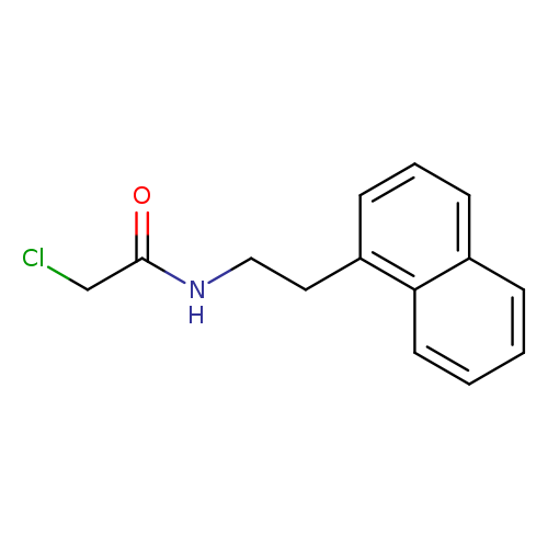 2-chloro-N-[2-(naphthalen-1-yl)ethyl]acetamide