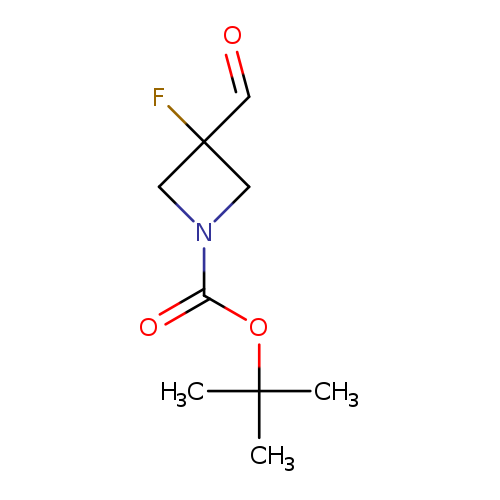 1-Azetidinecarboxylic acid, 3-fluoro-3-formyl-, 1,1-dimethylethyl ester