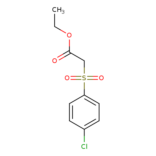 Ethyl 2-((4-chlorophenyl)sulfonyl)acetate