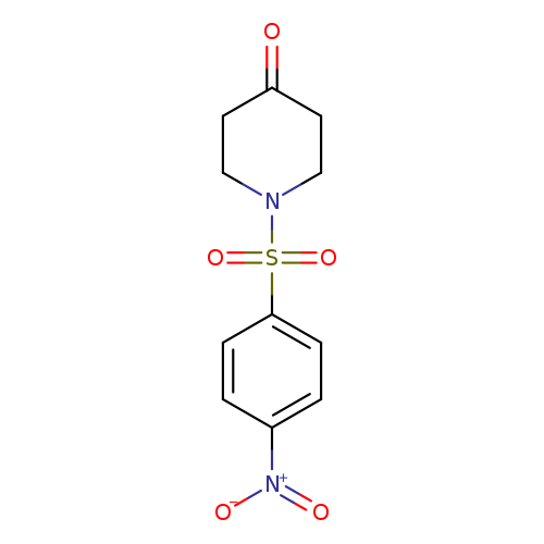 1-((4-Nitrophenyl)sulfonyl)piperidin-4-one