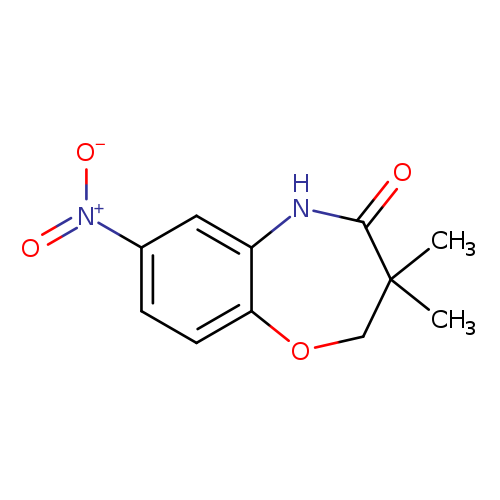 3,3-dimethyl-7-nitro-2,3-dihydro-1,5-benzoxazepin-4(5H)-one