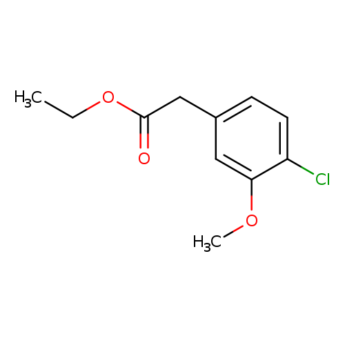 ethyl 2-(4-chloro-3-methoxyphenyl)acetate