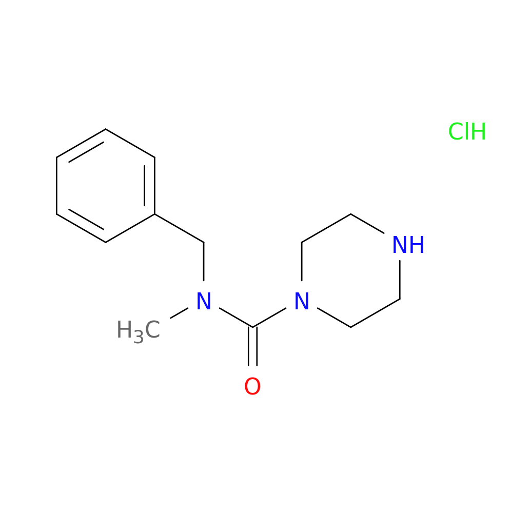 N-Benzyl-N-methylpiperazine-1-carboxamide hydrochloride