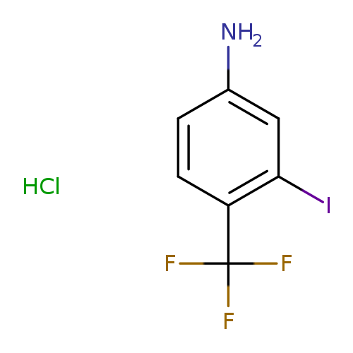 3-iodo-4-(trifluoromethyl)aniline hydrochloride