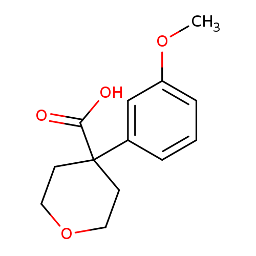 4-(3-Methoxyphenyl)tetrahydro-2H-pyran-4-carboxylic acid
