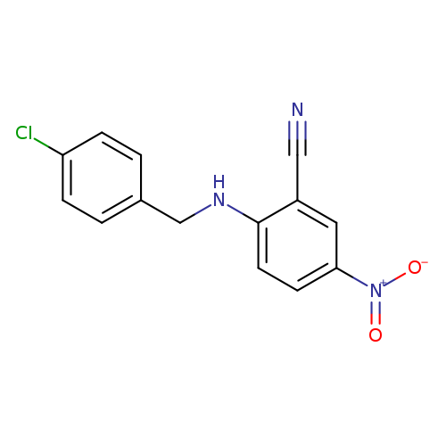 2-[(4-Chlorobenzyl)amino]-5-nitrobenzonitrile