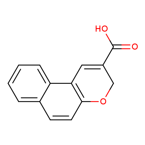 3H-benzo[f]chromene-2-carboxylic acid
