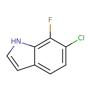 1H-Indole, 6-chloro-7-fluoro-