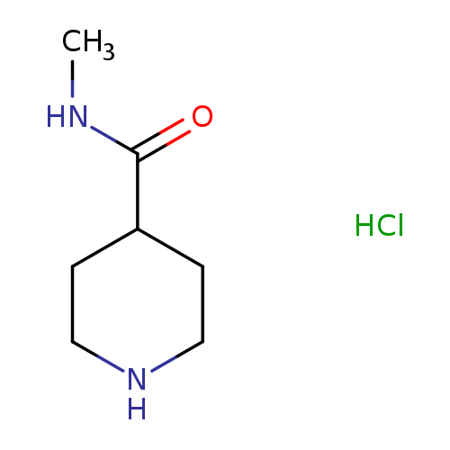4-​Piperidinecarboxamid​e, N-​methyl-​, hydrochloride (1:1)