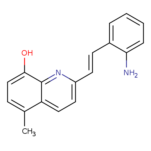 2-[2-(2-Aminophenyl)vinyl]-5-methylquinolin-8-ol